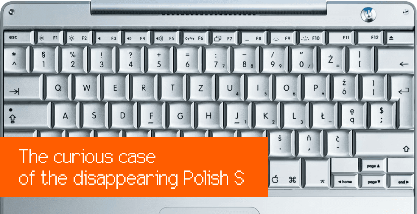 A 2015 deep dive into Polish typography and the vanishing letter