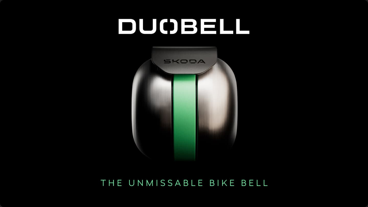 Škoda DuoBell uses dual frequencies to cut through noise-cancelling headphones
