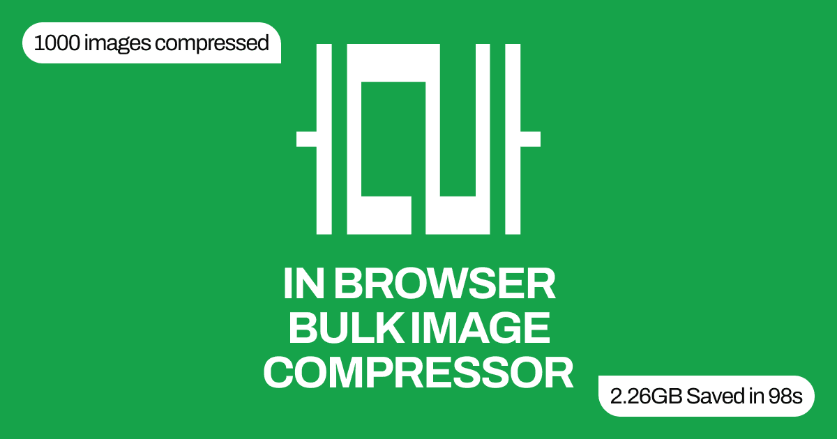 Local image compressor skips the popups and paywalls