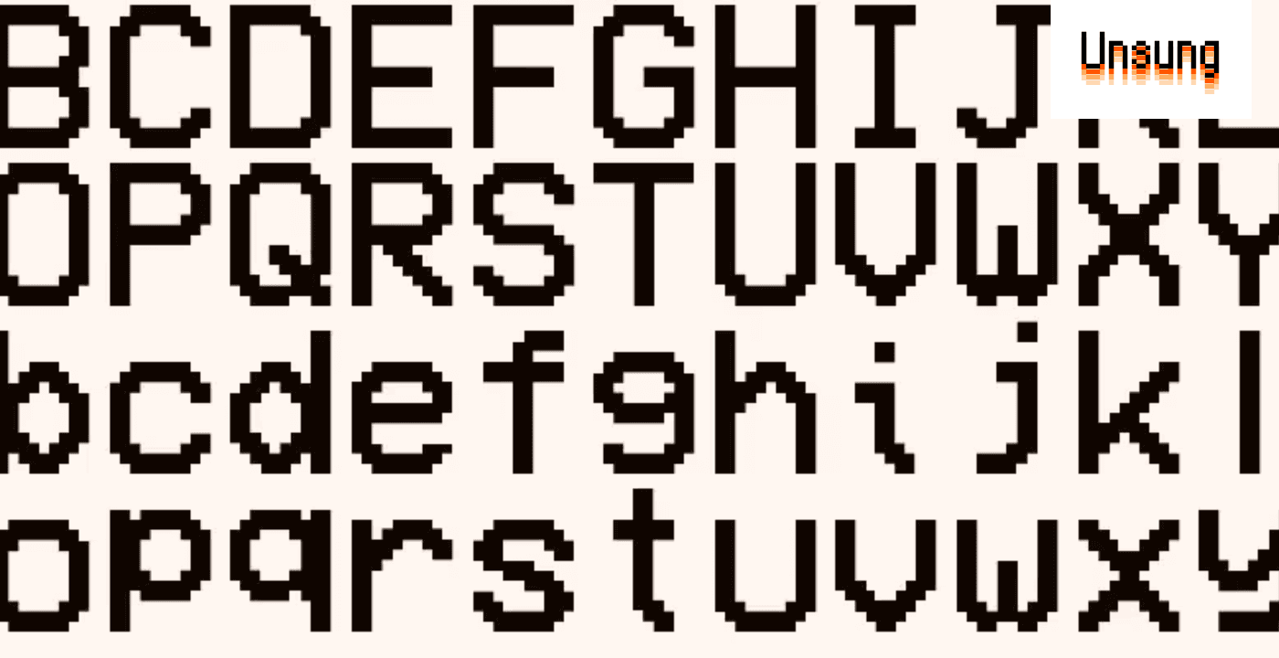 Designer catalogs modern pixel fonts worth considering for retro interfaces