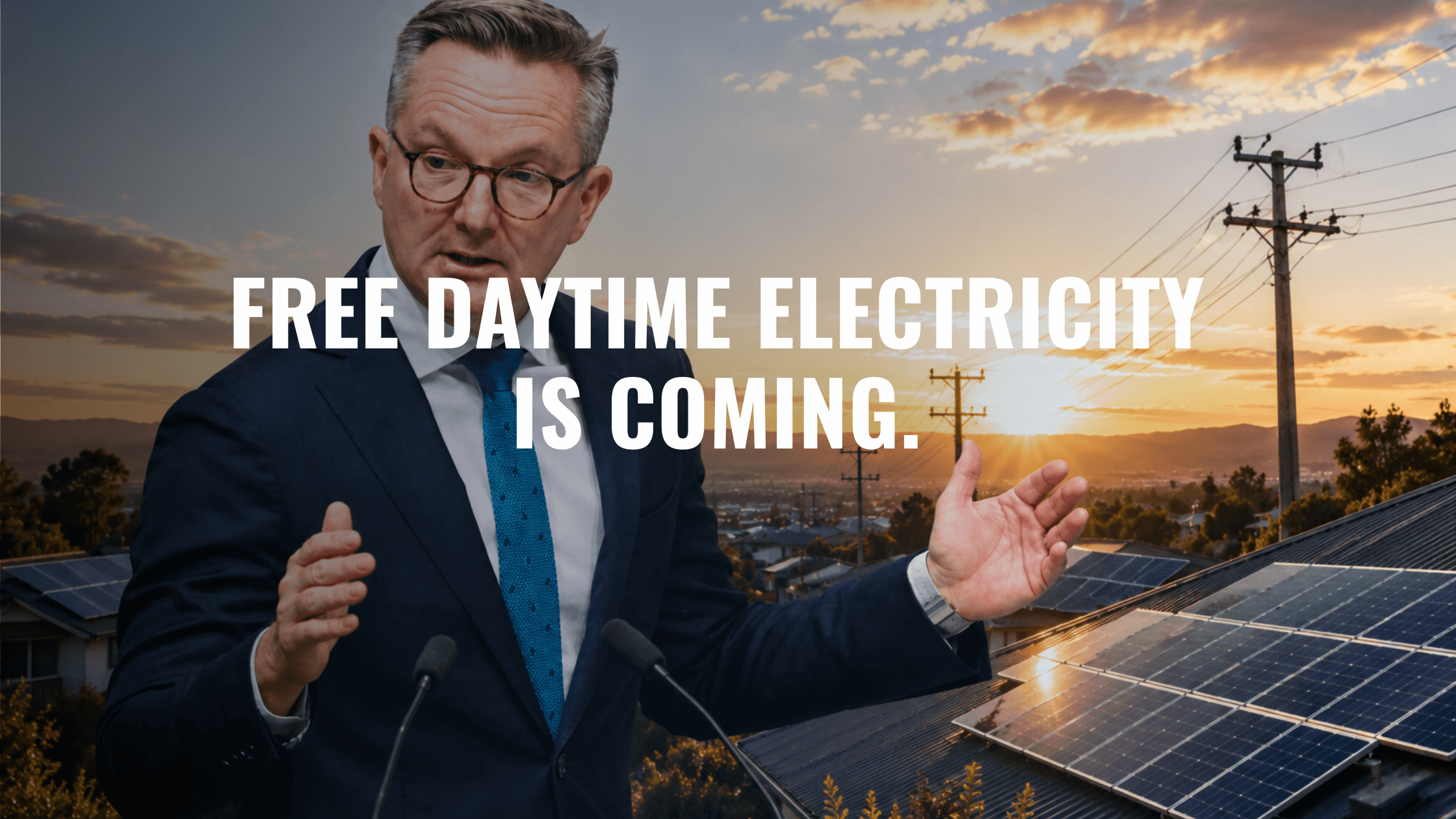 Australian startup i2oc launches free daytime electricity program